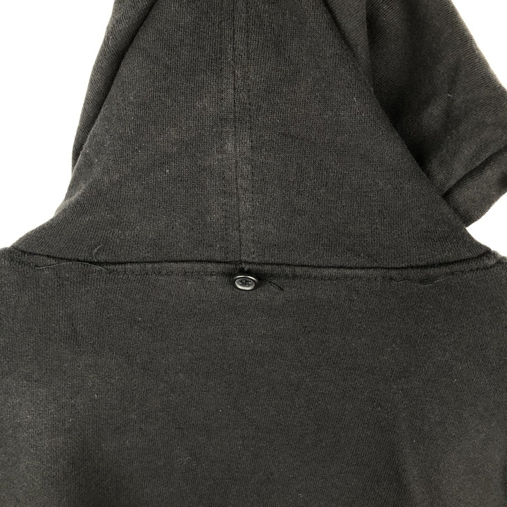 Harley-Davidson Men's Full-Zip Hoodie (XL) cotton black type Vintage Second Hand