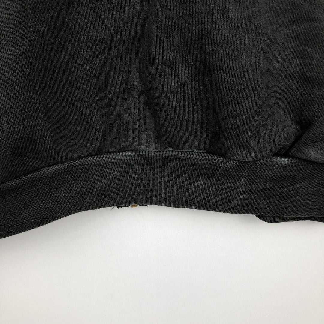 Carhartt RAIN DEFENDER Desktop Metal Advertising Sweat Full-Zip Hoodie, Men's Size XL (approx.) cotton black type Vintage Second Hand