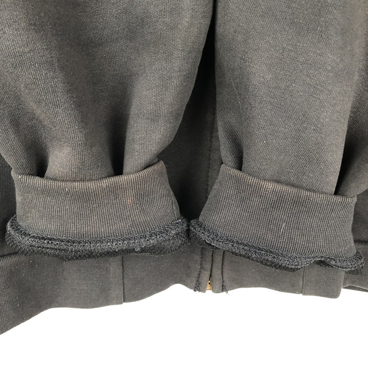 Carhartt RAIN DEFENDER Desktop Metal Advertising Sweat Full-Zip Hoodie, Men's Size XL (approx.) cotton black type Vintage Second Hand