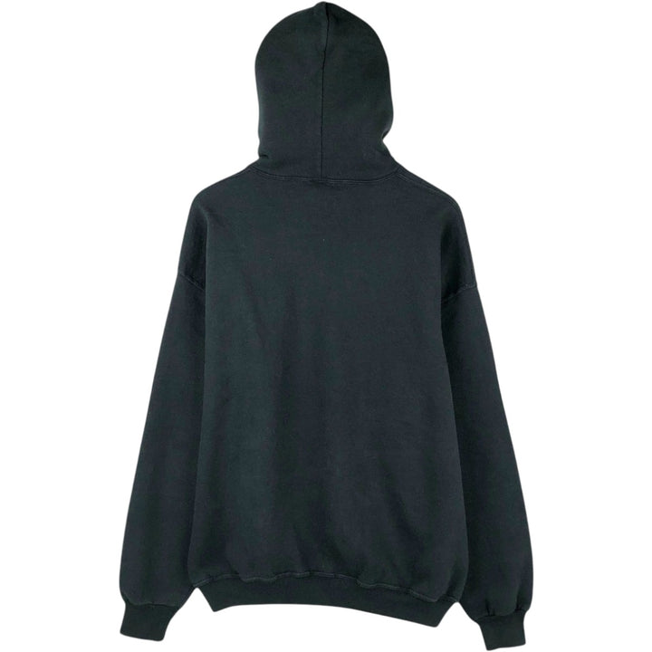 Vintage 90'S Russell Athletic full-zip sweatshirt, size XL, men's cotton black type Vintage Second Hand