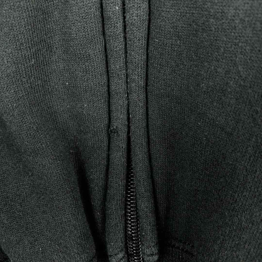 Vintage 90'S Russell Athletic full-zip sweatshirt, size XL, men's cotton black type Vintage Second Hand