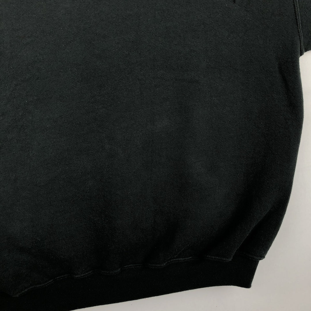 Vintage 90'S Russell Athletic full-zip sweatshirt, size XL, men's cotton black type Vintage Second Hand
