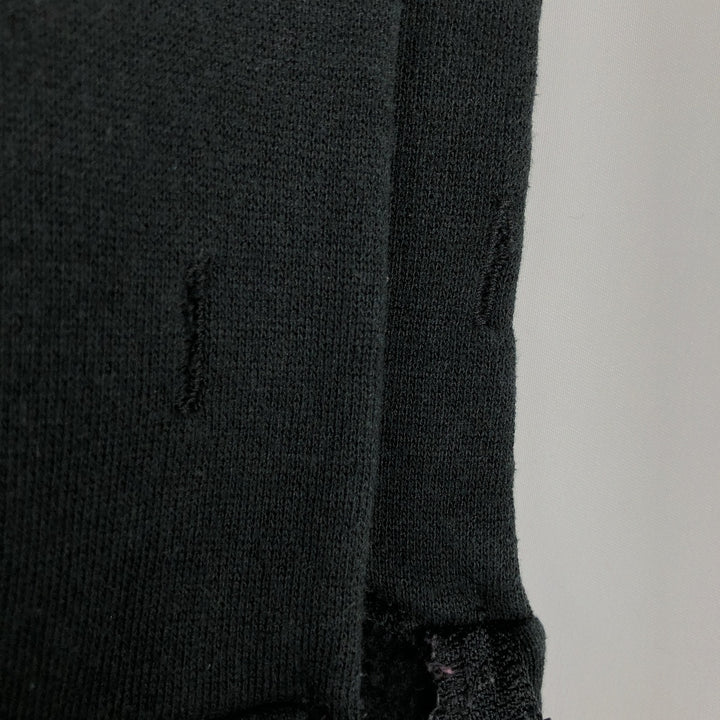 Vintage 90'S Russell Athletic full-zip sweatshirt, size XL, men's cotton black type Vintage Second Hand