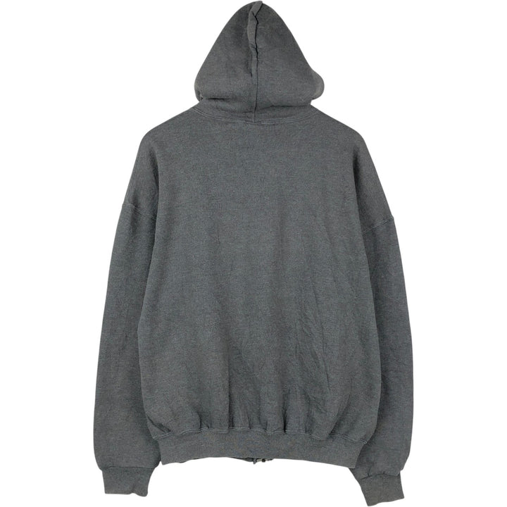 Vintage 90'S Russell Athletic full-zip sweatshirt, size XL, men's cotton gray type Vintage Second Hand