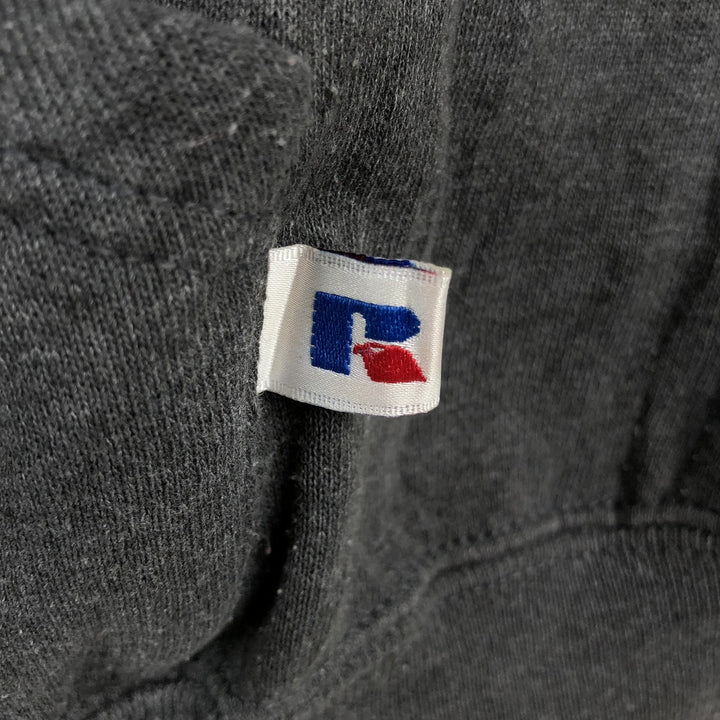 Vintage 90'S Russell Athletic full-zip sweatshirt, size XL, men's cotton gray type Vintage Second Hand