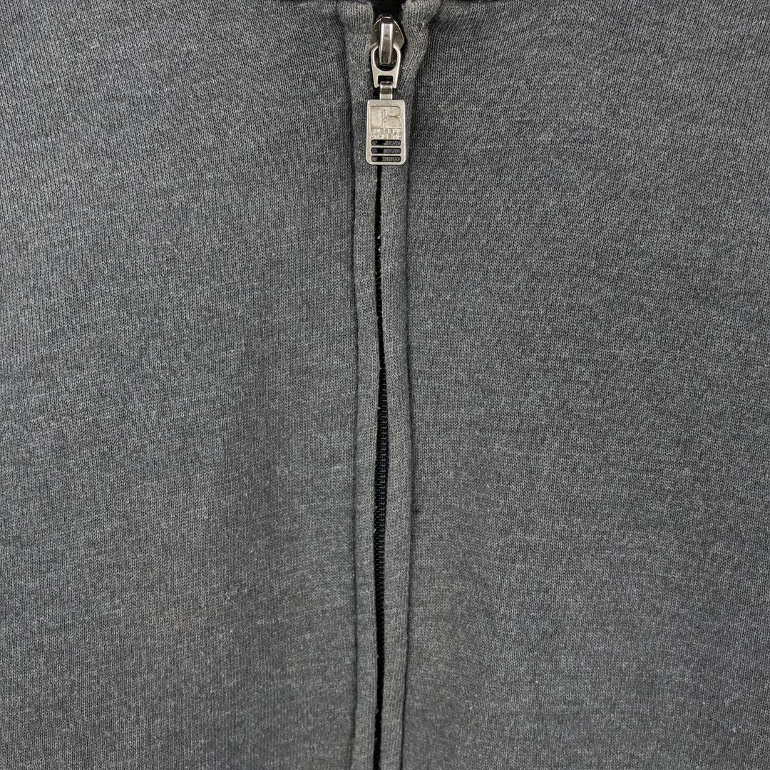 Vintage 90'S Russell Athletic full-zip sweatshirt, size XL, men's cotton gray type Vintage Second Hand