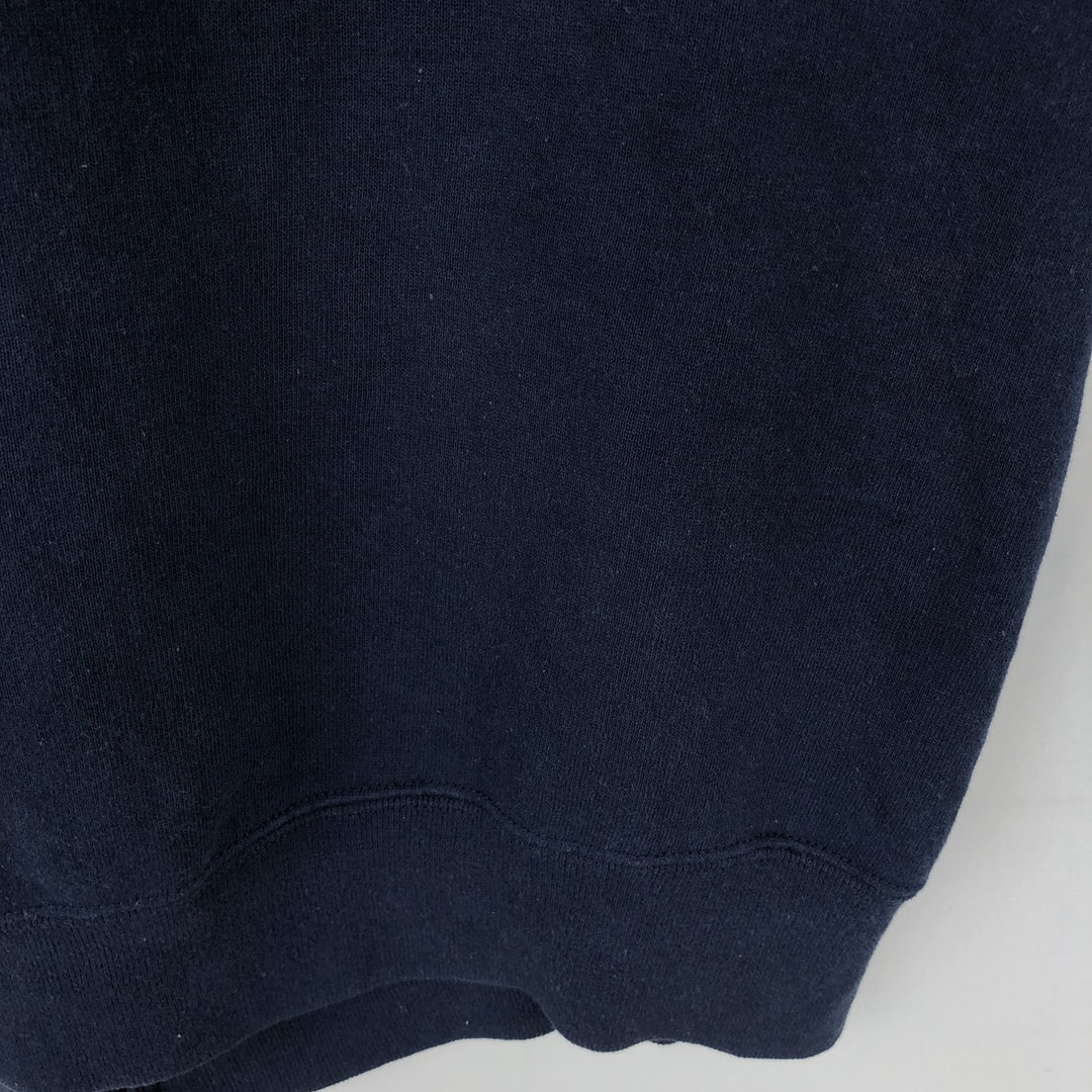 Vintage 90'S Russell Athletic full-zip sweatshirt, size XXL, men's cotton navy blue type Vintage Second Hand