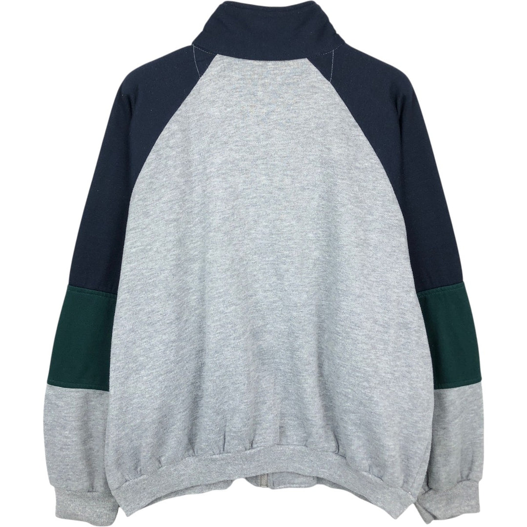 80s-90'S Christian Dior MONSIEUR full-zip sweatshirt, men's size L (approx.) polyester gray type Vintage Second Hand