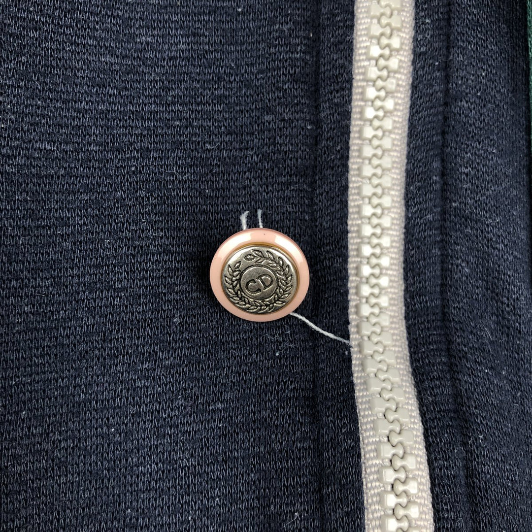 80s-90'S Christian Dior MONSIEUR full-zip sweatshirt, men's size L (approx.) polyester gray type Vintage Second Hand