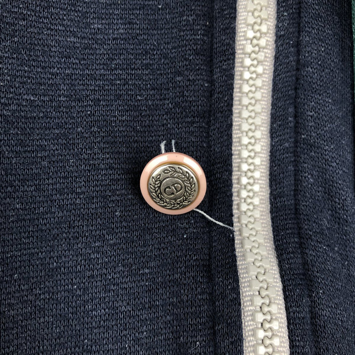 80s-90'S Christian Dior MONSIEUR full-zip sweatshirt, men's size L (approx.) polyester gray type Vintage Second Hand