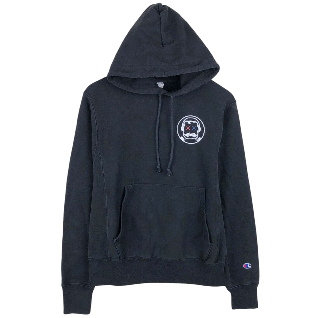 Champion REVERSE WEAVE NarcolepticNugget Sweat Pullover Hoodie (Men's Size S) cotton black type Vintage Second Hand