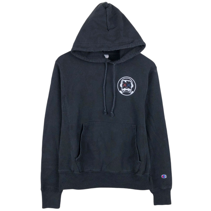 Champion REVERSE WEAVE NarcolepticNugget Sweat Pullover Hoodie (Men's Size S) cotton black type Vintage Second Hand