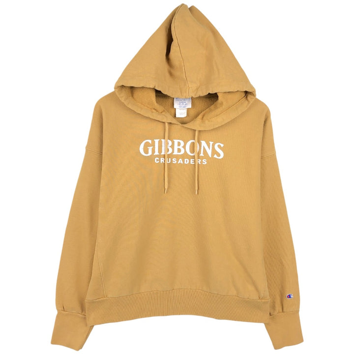 Champion REVERSE WEAVE Reverse Weave College Sweat Pullover Hoodie Men's L size cotton yellow type Vintage Second Hand