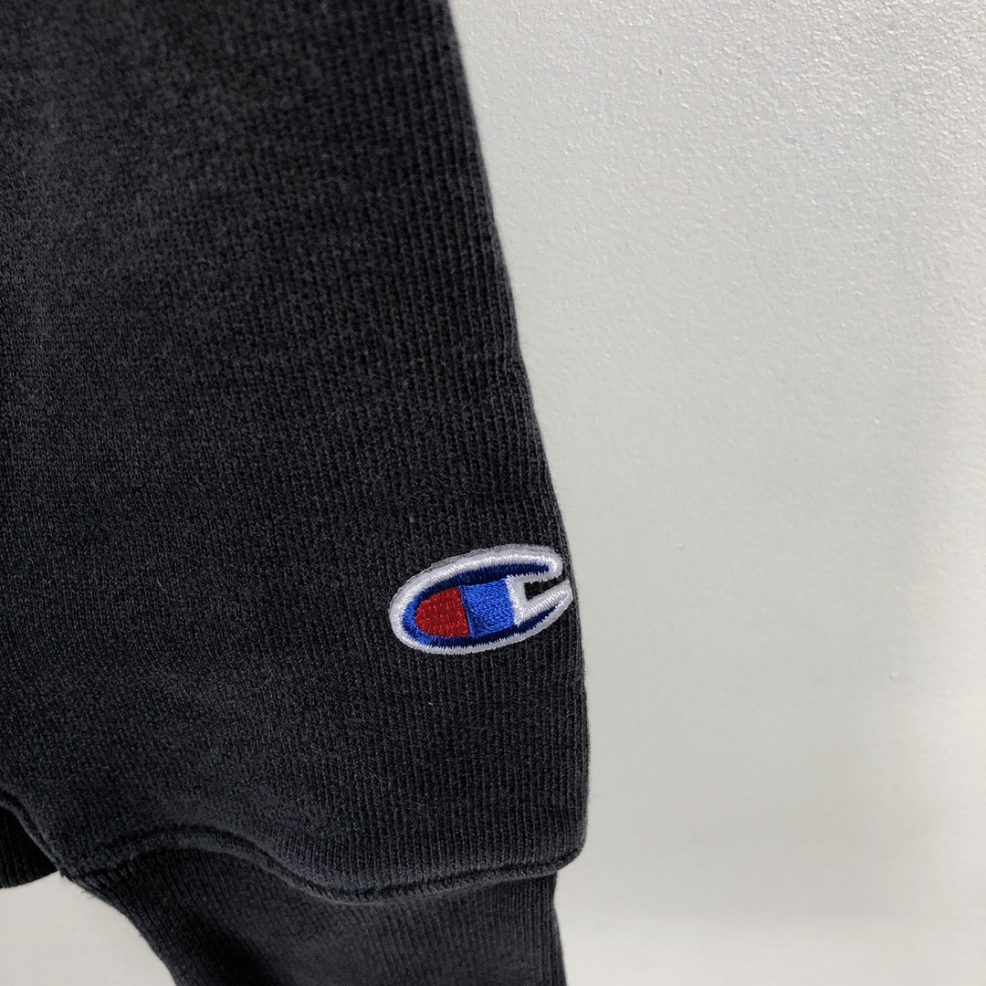 Champion REVERSE WEAVE EN24K Sweat Pullover Hoodie, Men's Size L (approx.) unclear black type Vintage Second Hand