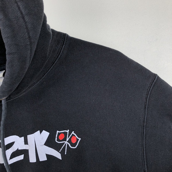 Champion REVERSE WEAVE EN24K Sweat Pullover Hoodie, Men's Size L (approx.) unclear black type Vintage Second Hand
