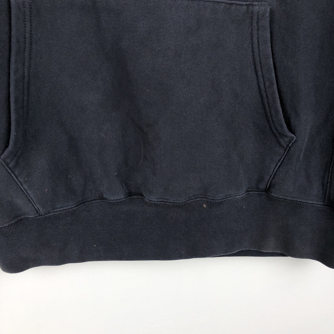 Champion REVERSE WEAVE EN24K Sweat Pullover Hoodie, Men's Size L (approx.) unclear black type Vintage Second Hand