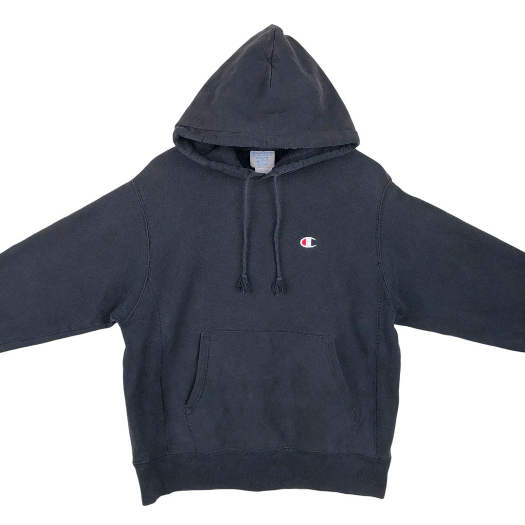 Champion REVERSE WEAVE Reverse Weave Sweat Pullover Hoodie Men's M cotton black type Vintage Second Hand