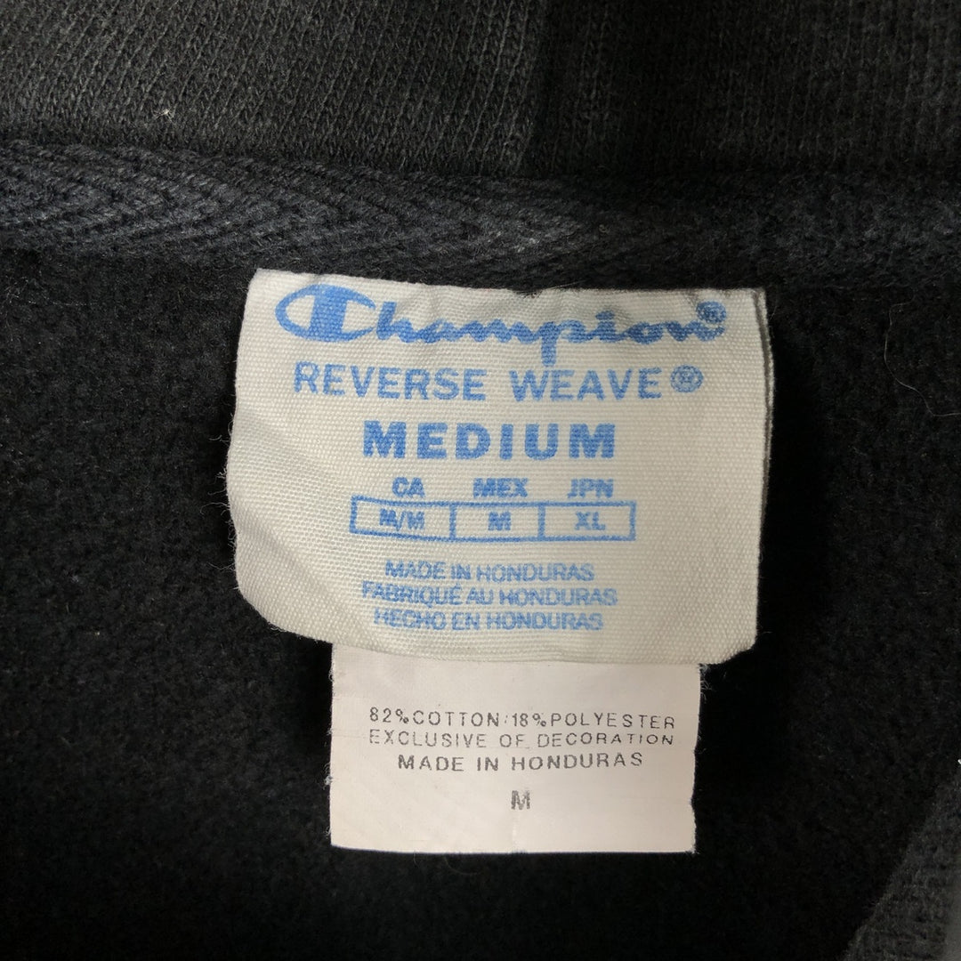 Champion REVERSE WEAVE Reverse Weave Sweat Pullover Hoodie Men's M cotton black type Vintage Second Hand