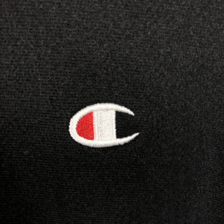 Champion REVERSE WEAVE Reverse Weave Sweat Pullover Hoodie Men's M cotton black type Vintage Second Hand
