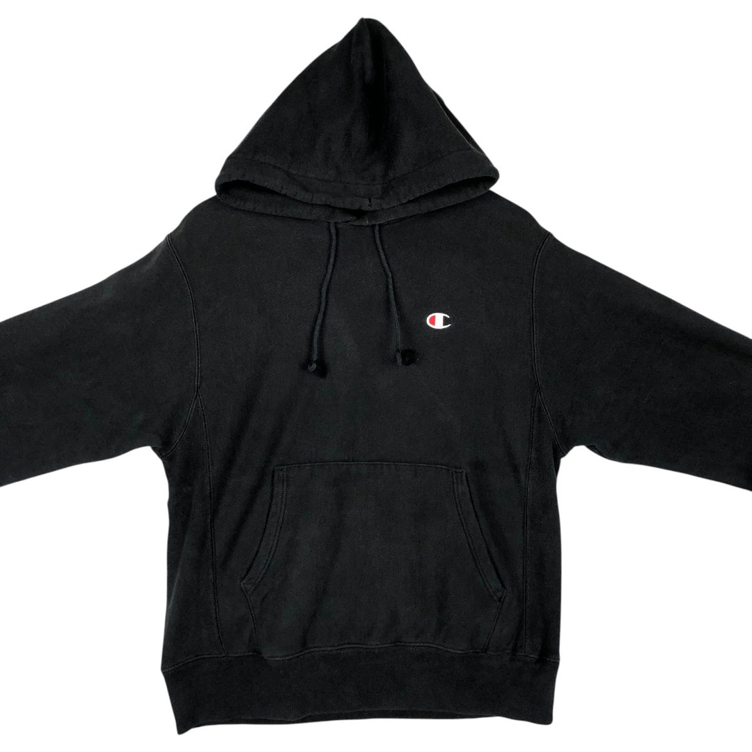 Champion REVERSE WEAVE Reverse Weave Sweat Pullover Hoodie Men's M cotton black type Vintage Second Hand