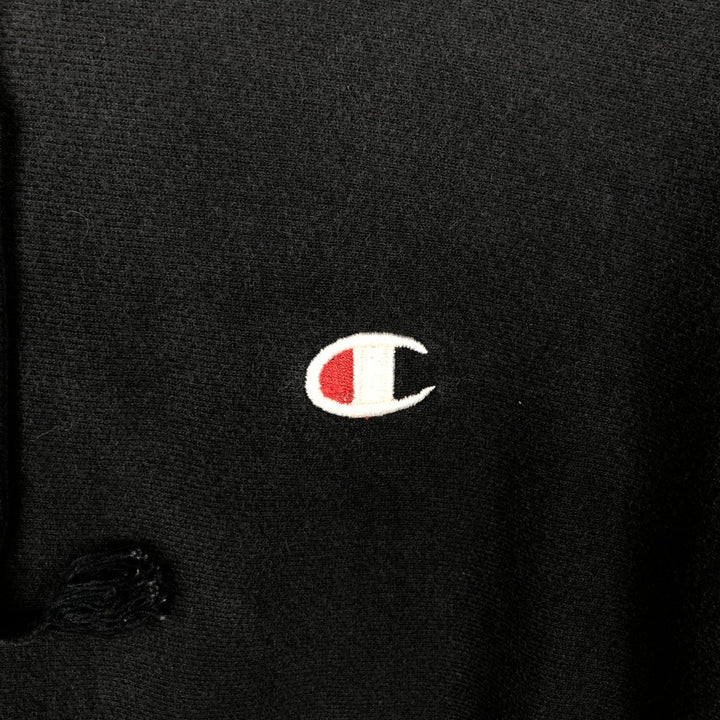 Champion REVERSE WEAVE Reverse Weave Sweat Pullover Hoodie Men's M cotton black type Vintage Second Hand