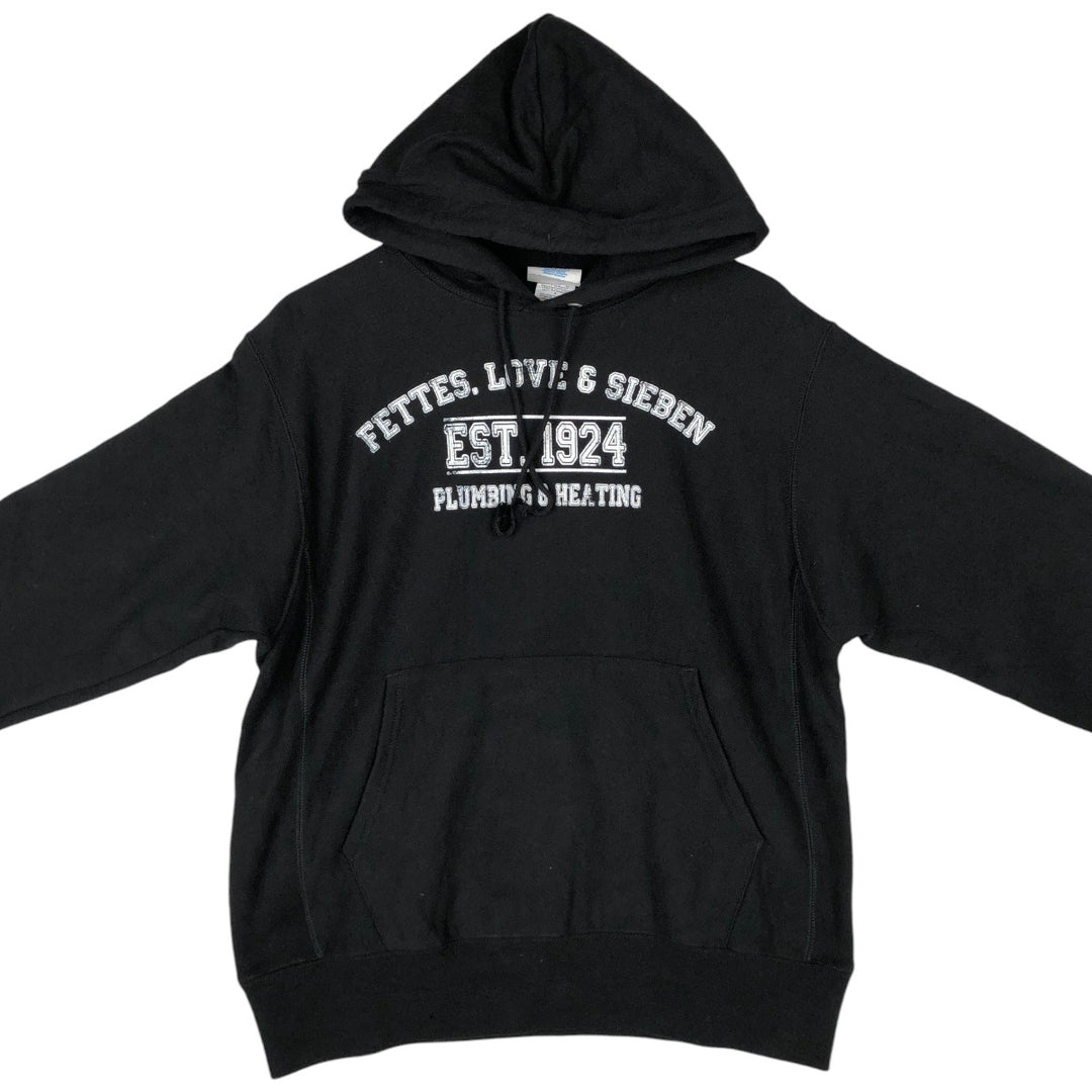 Champion REVERSE WEAVE Reverse Weave Sweat Pullover Hoodie Men's M cotton black type Vintage Second Hand