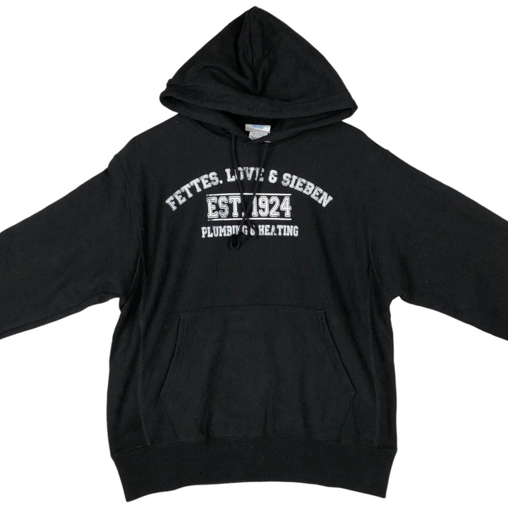 Champion REVERSE WEAVE Reverse Weave Sweat Pullover Hoodie Men's M cotton black type Vintage Second Hand