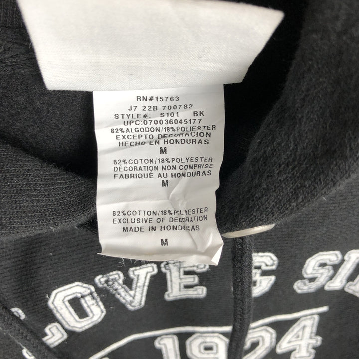 Champion REVERSE WEAVE Reverse Weave Sweat Pullover Hoodie Men's M cotton black type Vintage Second Hand