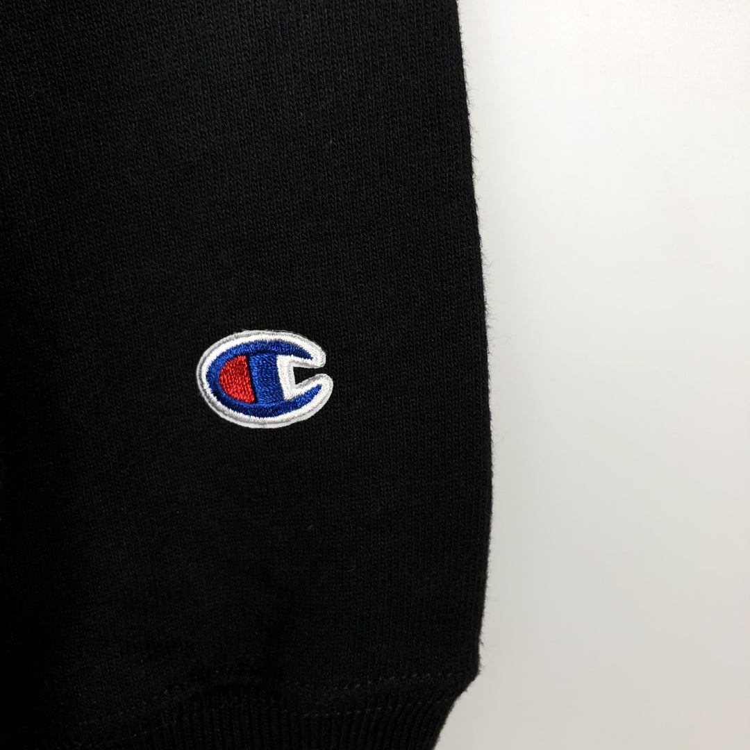 Champion REVERSE WEAVE Reverse Weave Sweat Pullover Hoodie Men's M cotton black type Vintage Second Hand