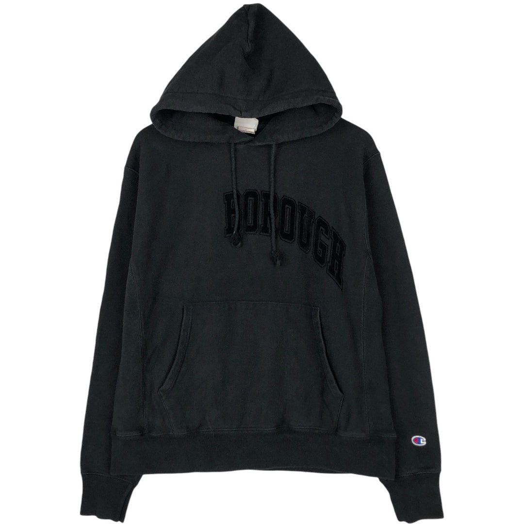 Champion REVERSE WEAVE Reverse Weave Sweat Pullover Hoodie Men's M cotton black type Vintage Second Hand