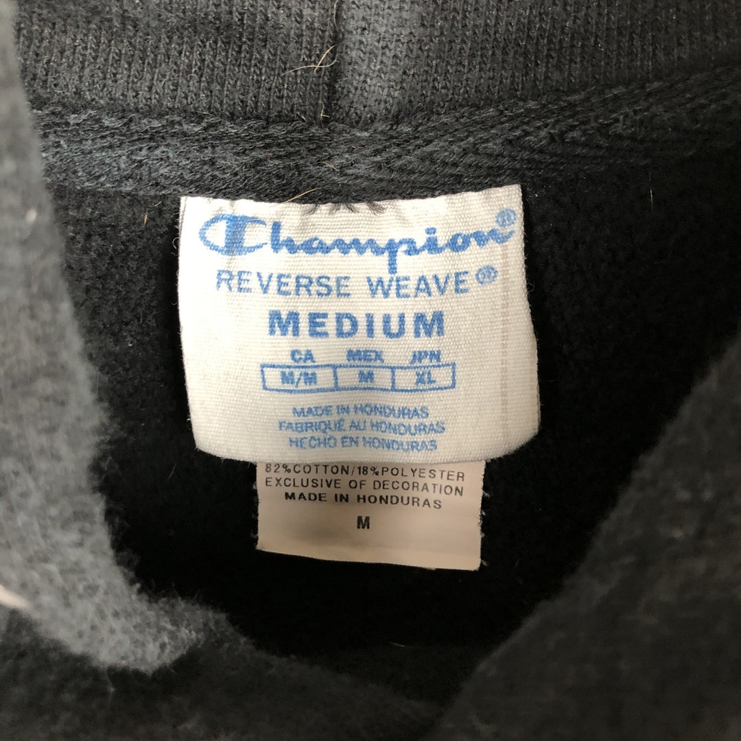 Champion REVERSE WEAVE Reverse Weave Sweat Pullover Hoodie Men's M cotton black type Vintage Second Hand