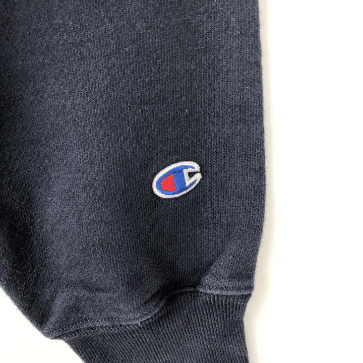 Champion Reverse Weave COLUMBIA Columbia University cotton navy blue type Vintage Second Hand