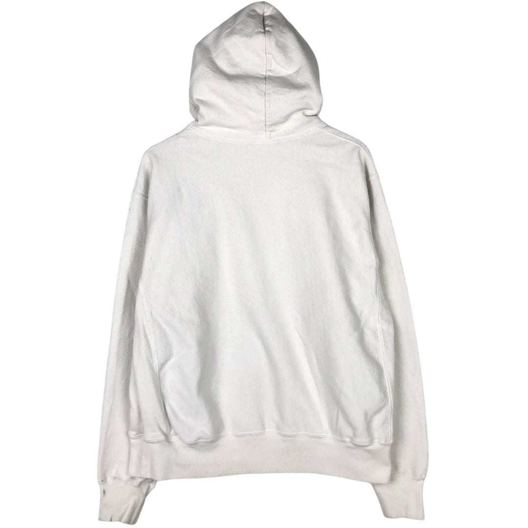 Champion REVERSE WEAVE Reverse Weave Sweat Pullover Hoodie Men's L size cotton white type Vintage Second Hand