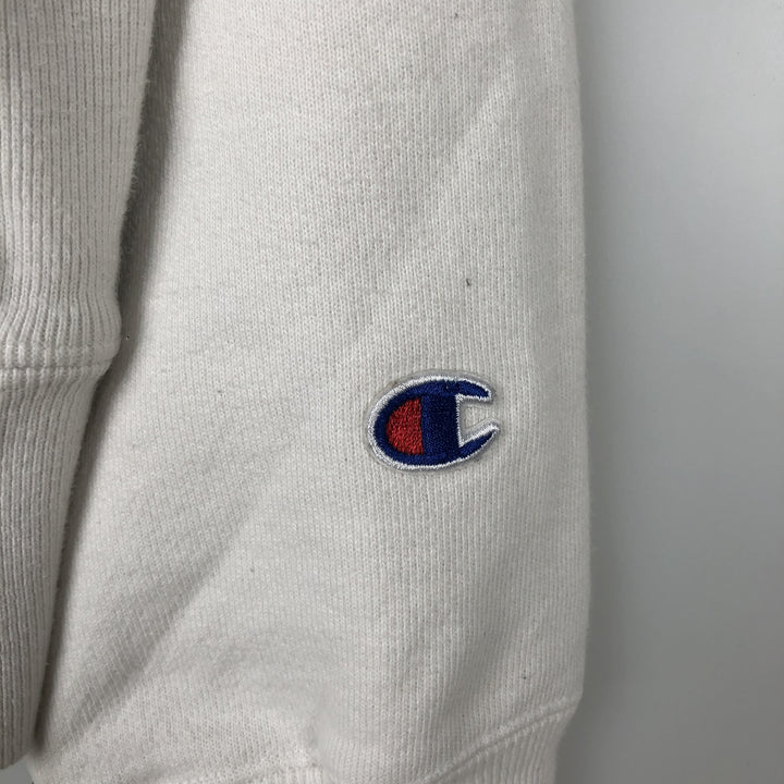 Champion REVERSE WEAVE Reverse Weave Sweat Pullover Hoodie Men's L size cotton white type Vintage Second Hand
