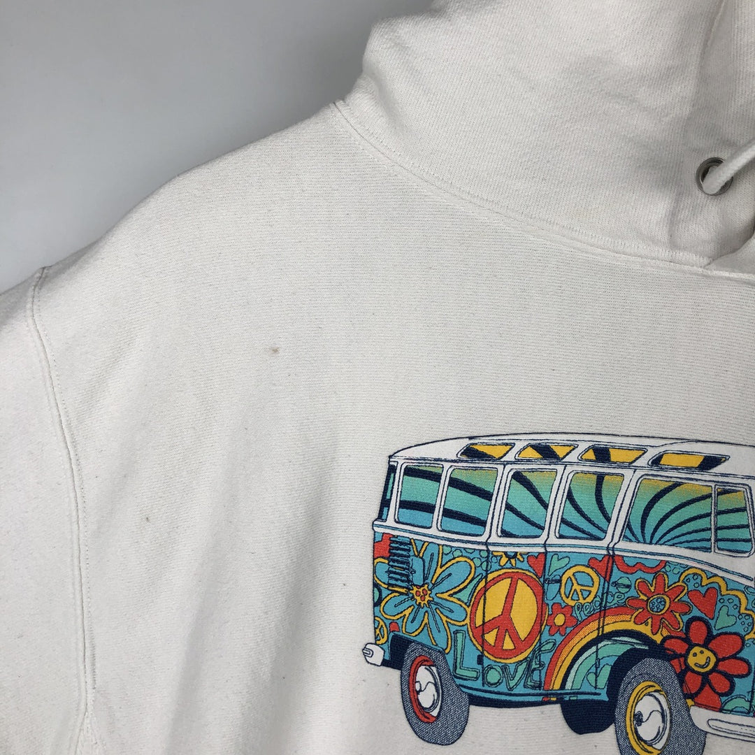 Champion REVERSE WEAVE Reverse Weave Sweat Pullover Hoodie Men's L size cotton white type Vintage Second Hand