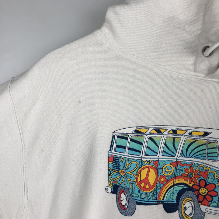 Champion REVERSE WEAVE Reverse Weave Sweat Pullover Hoodie Men's L size cotton white type Vintage Second Hand