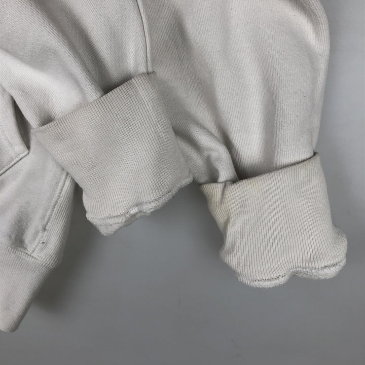 Champion REVERSE WEAVE Reverse Weave Sweat Pullover Hoodie Men's L size cotton white type Vintage Second Hand