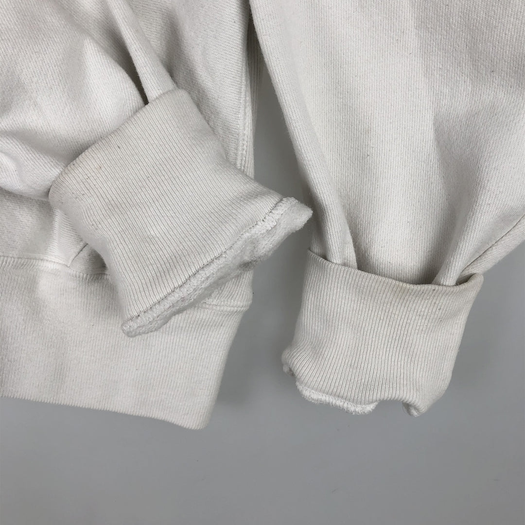 Champion REVERSE WEAVE Reverse Weave Sweat Pullover Hoodie Men's L size cotton white type Vintage Second Hand