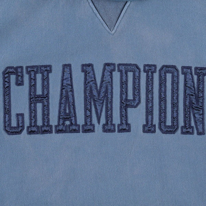 Champion REVERSE WEAVE Reverse Weave Sweat Pullover Hoodie Men's L size cotton Blue type light blue Vintage Second Hand