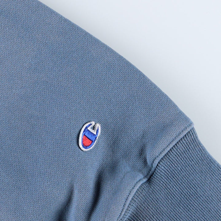 Champion REVERSE WEAVE Reverse Weave Sweat Pullover Hoodie Men's L size cotton Blue type light blue Vintage Second Hand