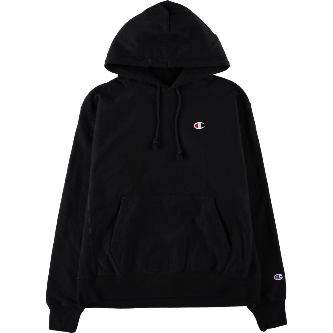 Champion REVERSE WEAVE Reverse Weave Sweat Pullover Hoodie Men's L size cotton white type Vintage Second Hand