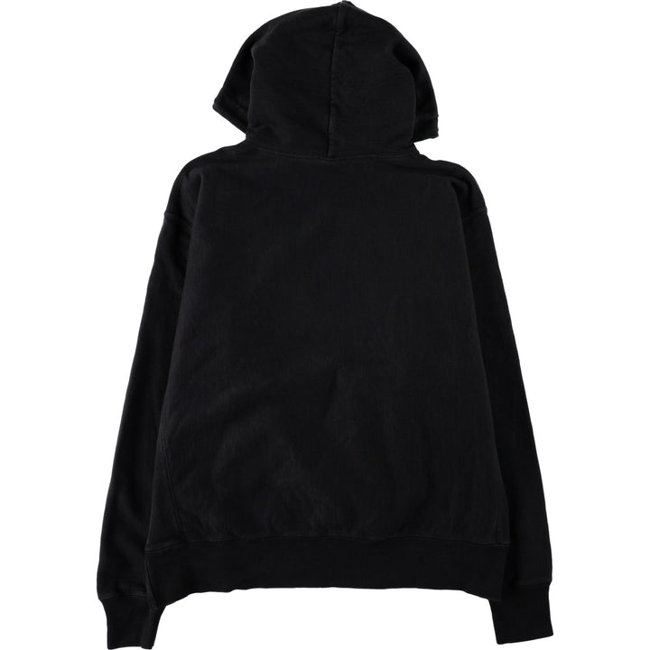 Champion REVERSE WEAVE Reverse Weave Sweat Pullover Hoodie Men's L size cotton black type Vintage Second Hand