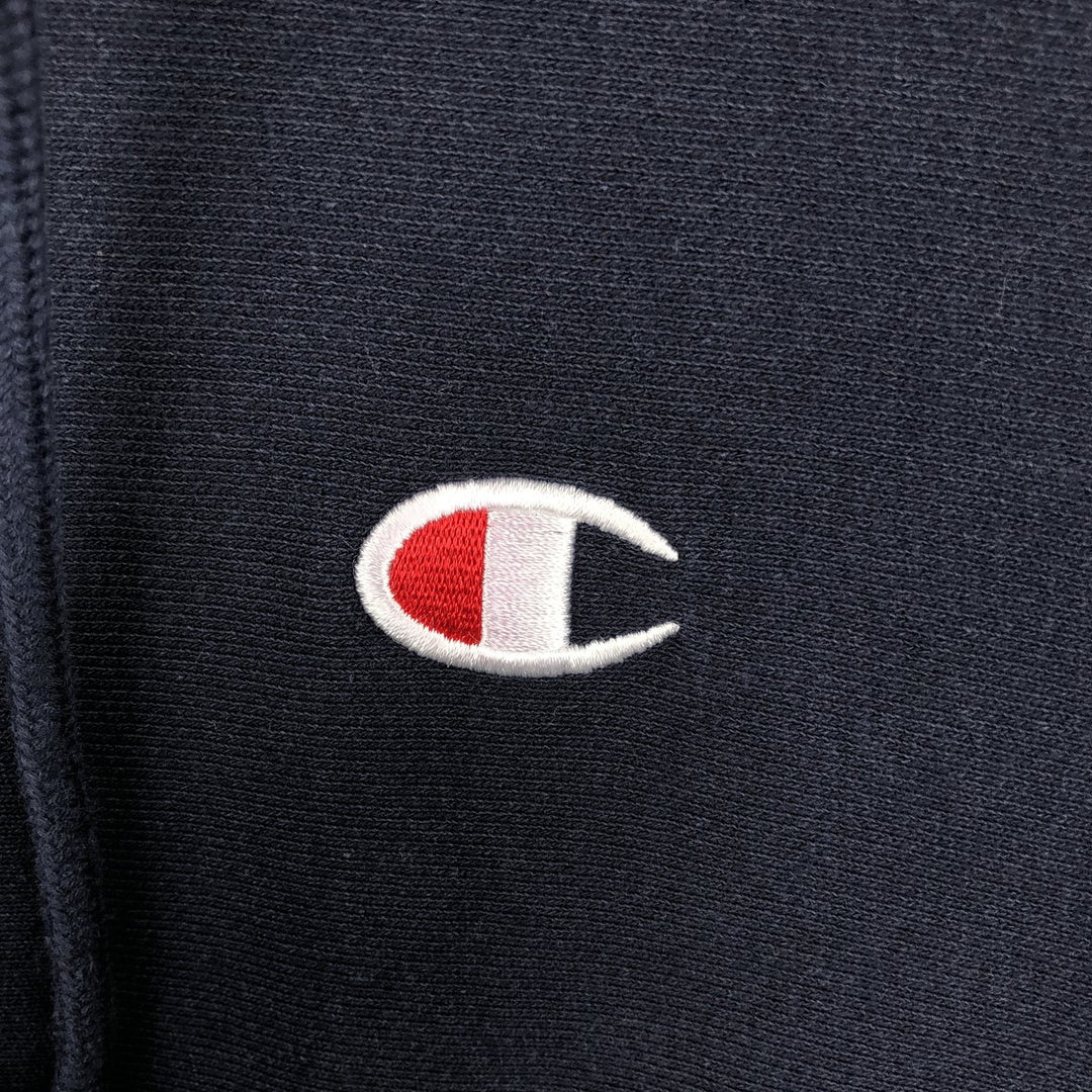 Champion REVERSE WEAVE Reverse Weave Sweat Pullover Hoodie Men's L size cotton navy blue type Vintage Second Hand