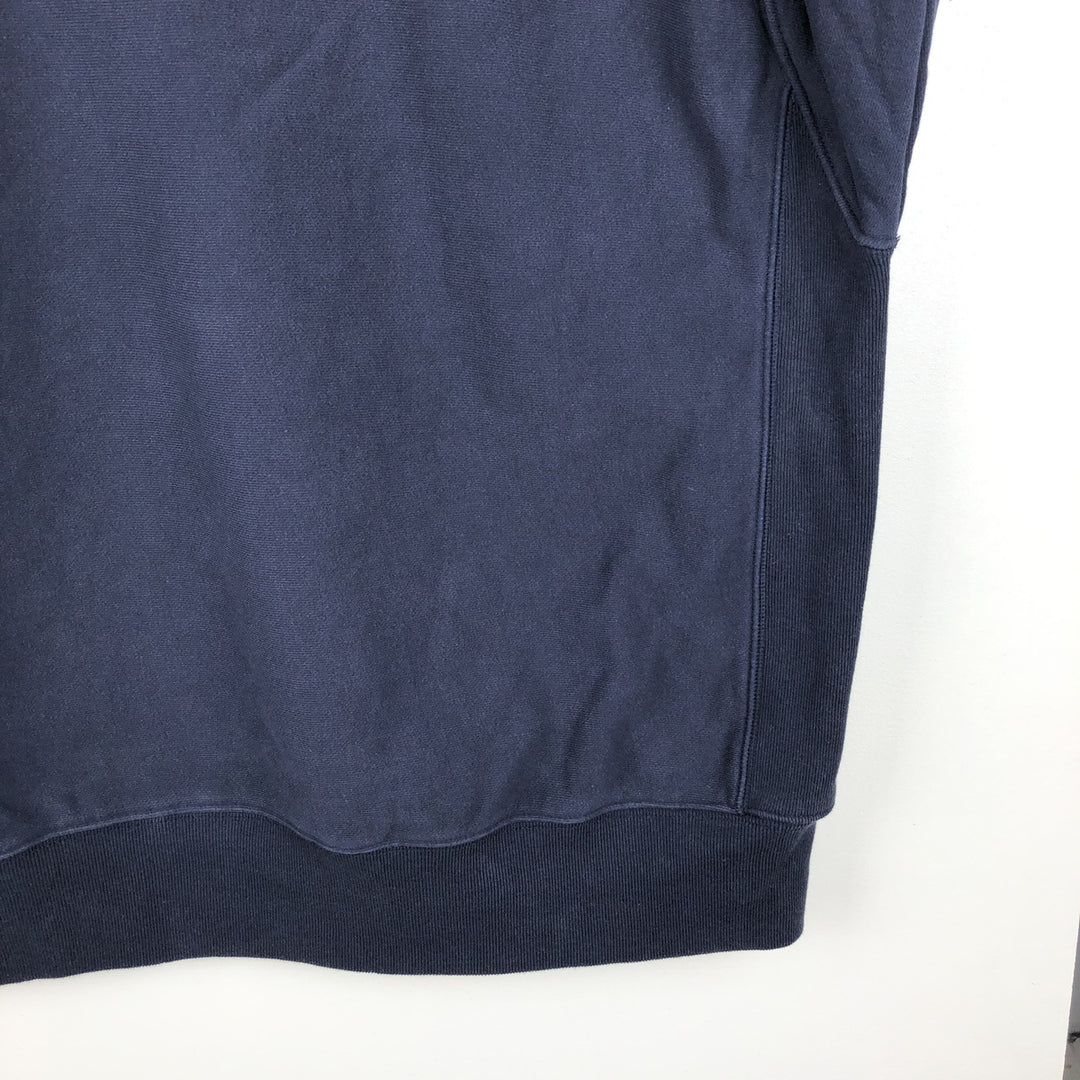 Champion REVERSE WEAVE Reverse Weave Sweat Pullover Hoodie Men's L size cotton navy blue type Vintage Second Hand