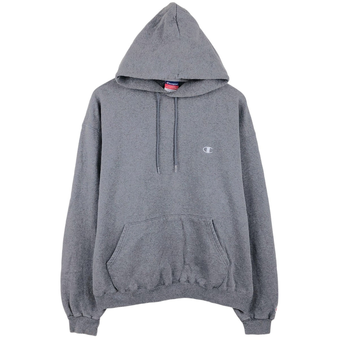 2000'S Champion Authentic Athletic Apparel Pullover Hoodie, Men's Size L unclear gray type Vintage Second Hand
