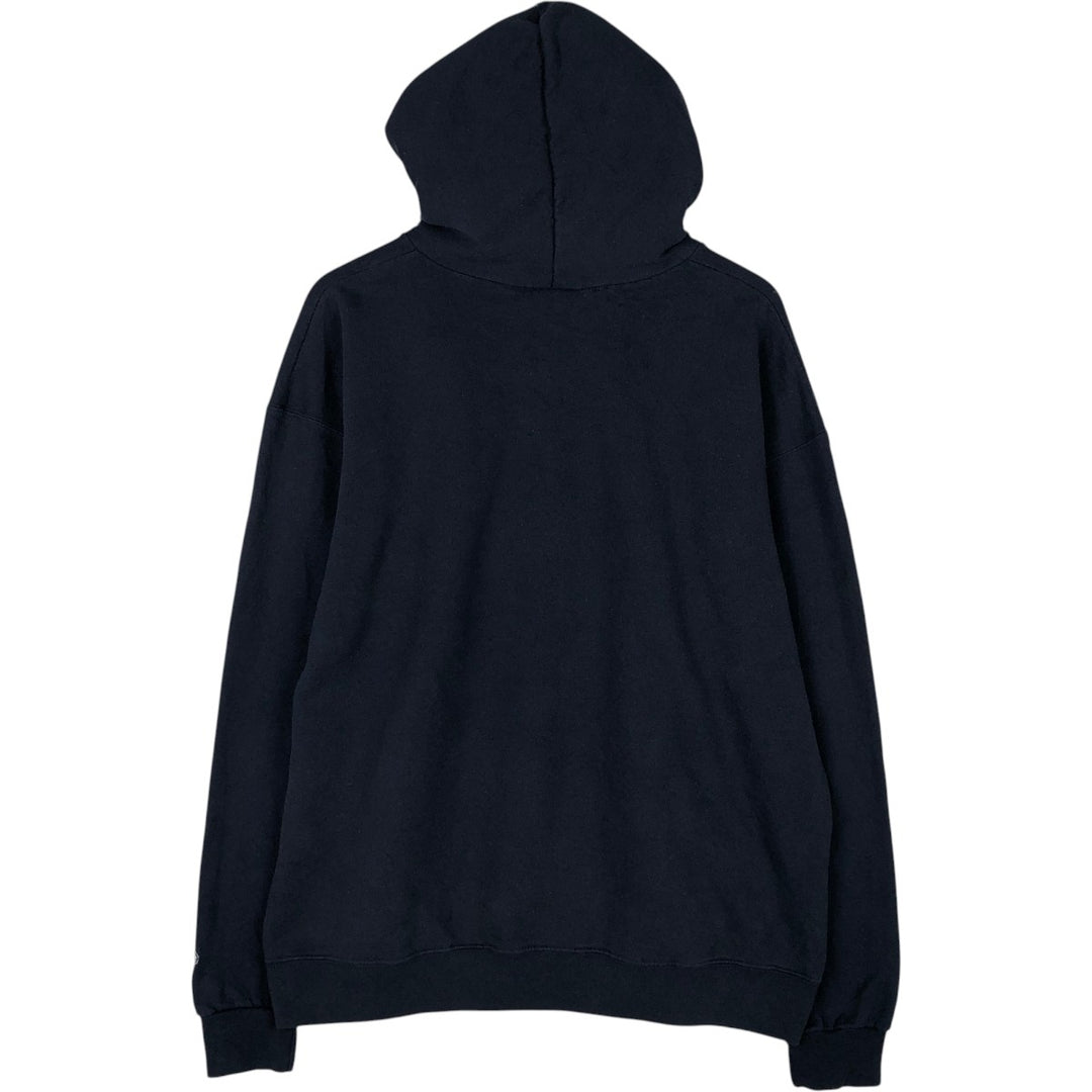 Champion College Sweat Pullover Hoodie, Men's XL cotton navy blue type Vintage Second Hand