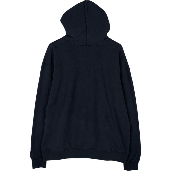 Champion College Sweat Pullover Hoodie, Men's XL cotton navy blue type Vintage Second Hand