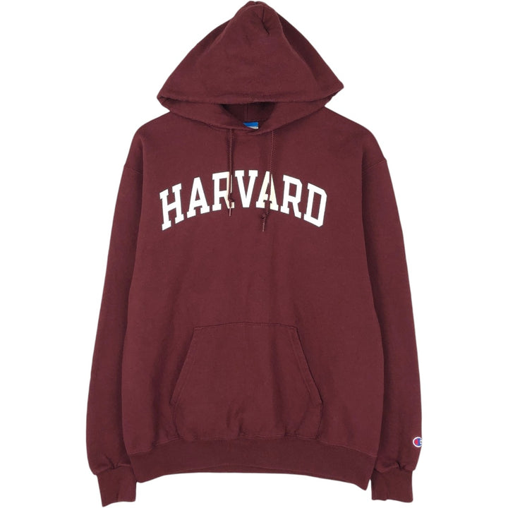 Champion ECO FLEECE College Sweat Pullover Hoodie, Men's Size M cotton burgundy type Vintage Second Hand