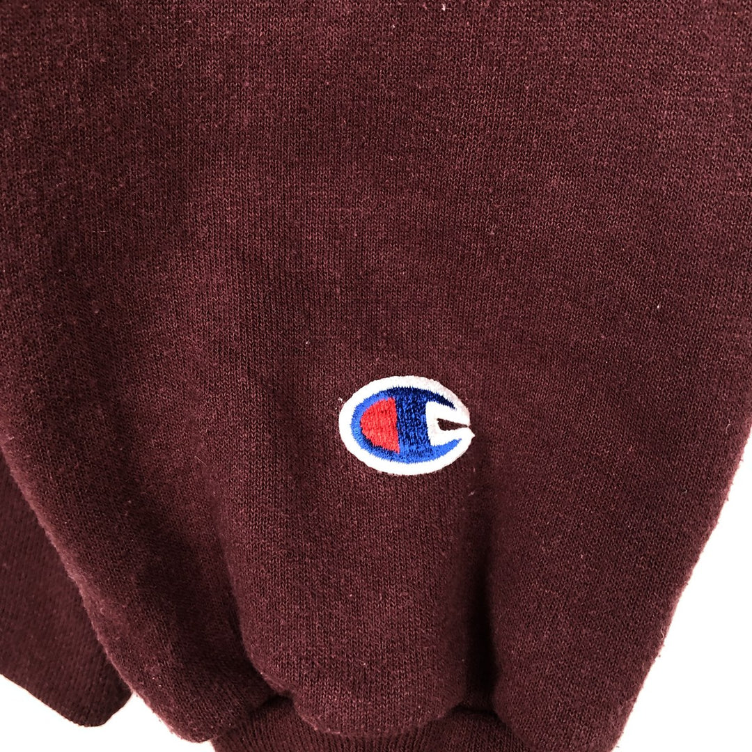 Champion ECO FLEECE College Sweat Pullover Hoodie, Men's Size M cotton burgundy type Vintage Second Hand