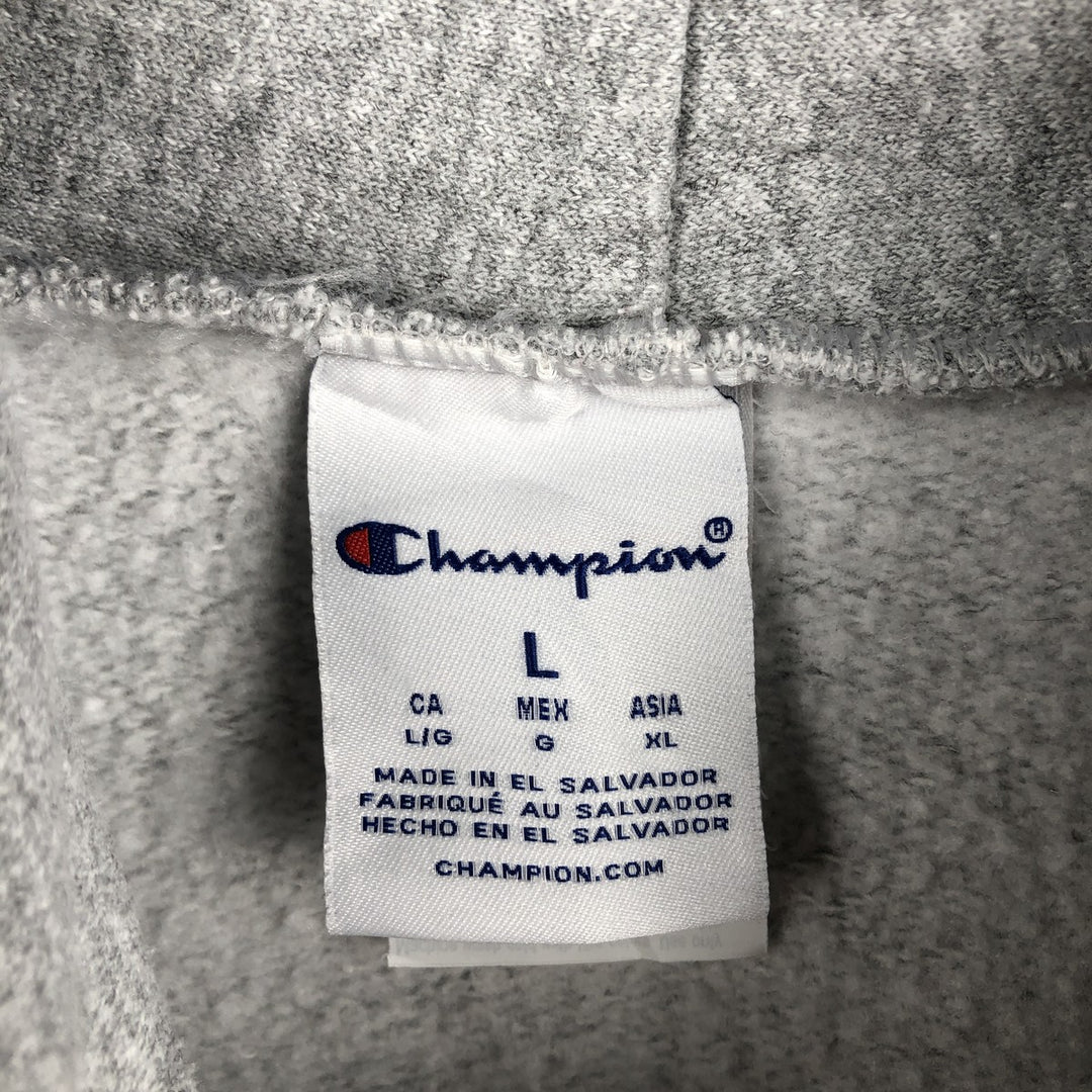 Champion PENN STATE Pennsylvania State University College Sweatshirt Pullover Hoodie, Men's Size L (approx.) cotton gray type Vintage Second Hand